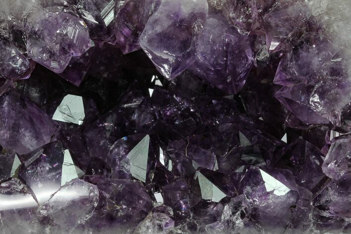 Amethyst Geode With Polished Face - Uruguay #152138